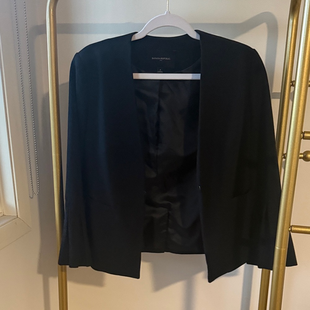 Banana Republic Elegant Black Blazer